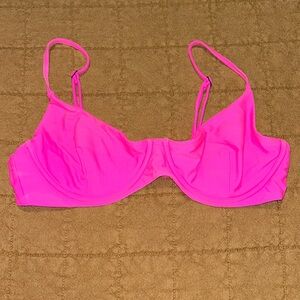 Blackbough Hot Pink Bikini Top - NEVER WORN